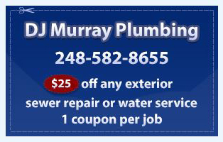 Exterior Plumbing Coupon